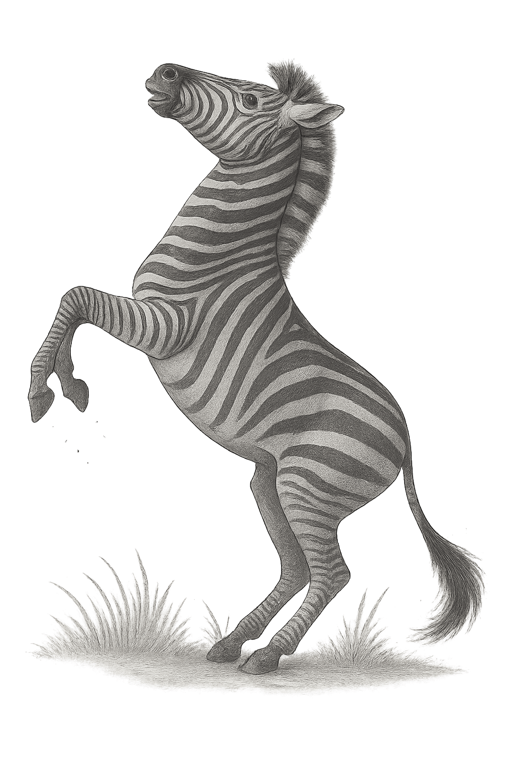 Dancing Zebra Right